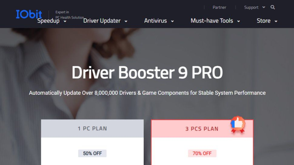 Driver Booster website