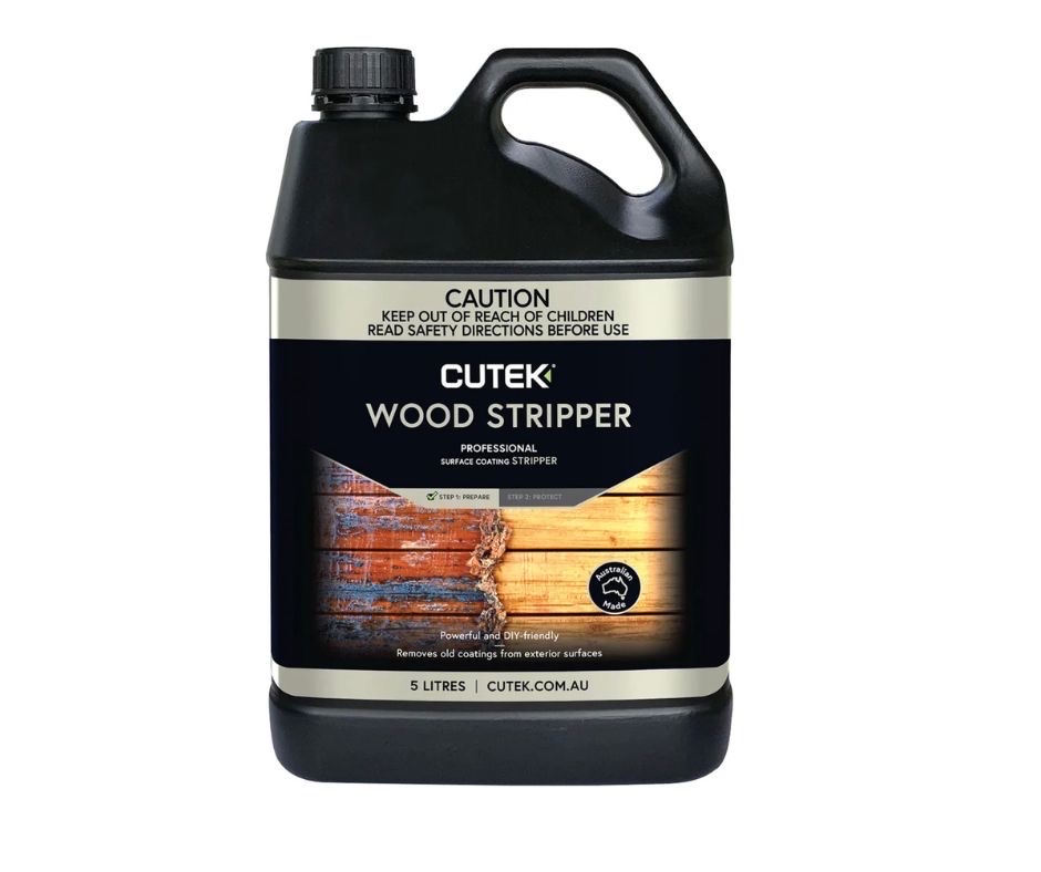 Use deck stripper to remove deck paint with a pressure washer