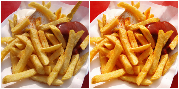 Comment retoucher vos Flat Lay de plats : Journée des frites!
