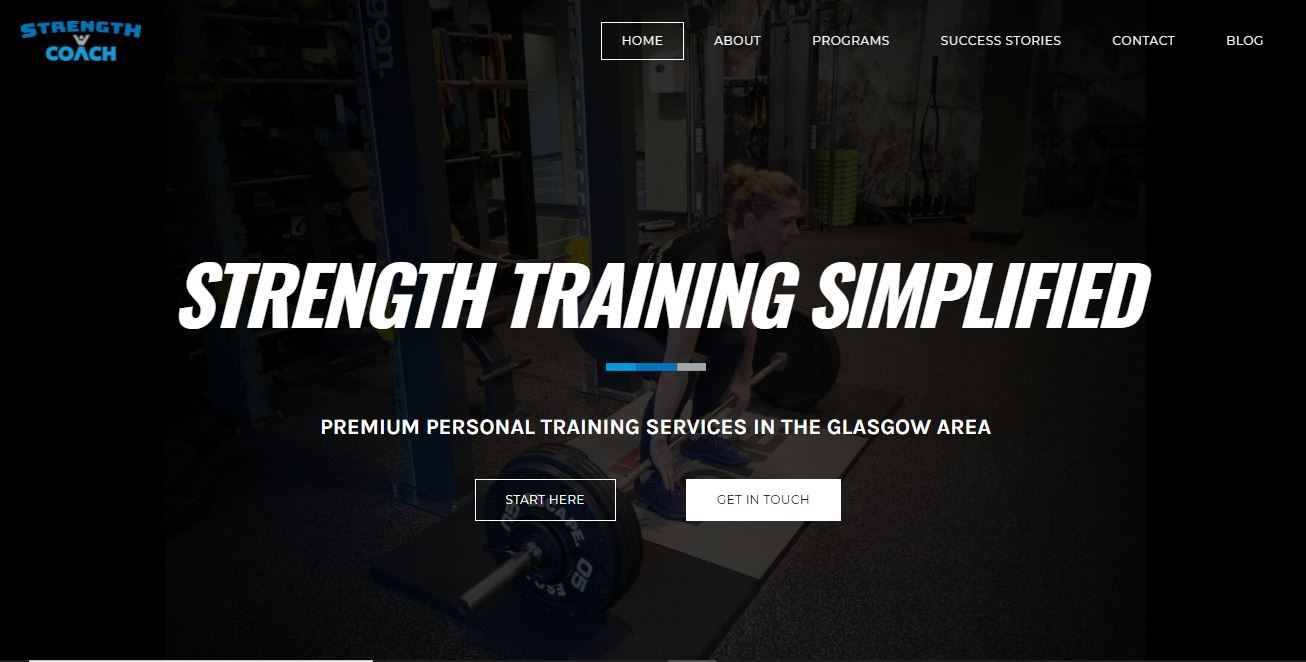 Strength Training Simplified website.