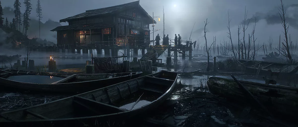 Ghost of Tsushima glezna