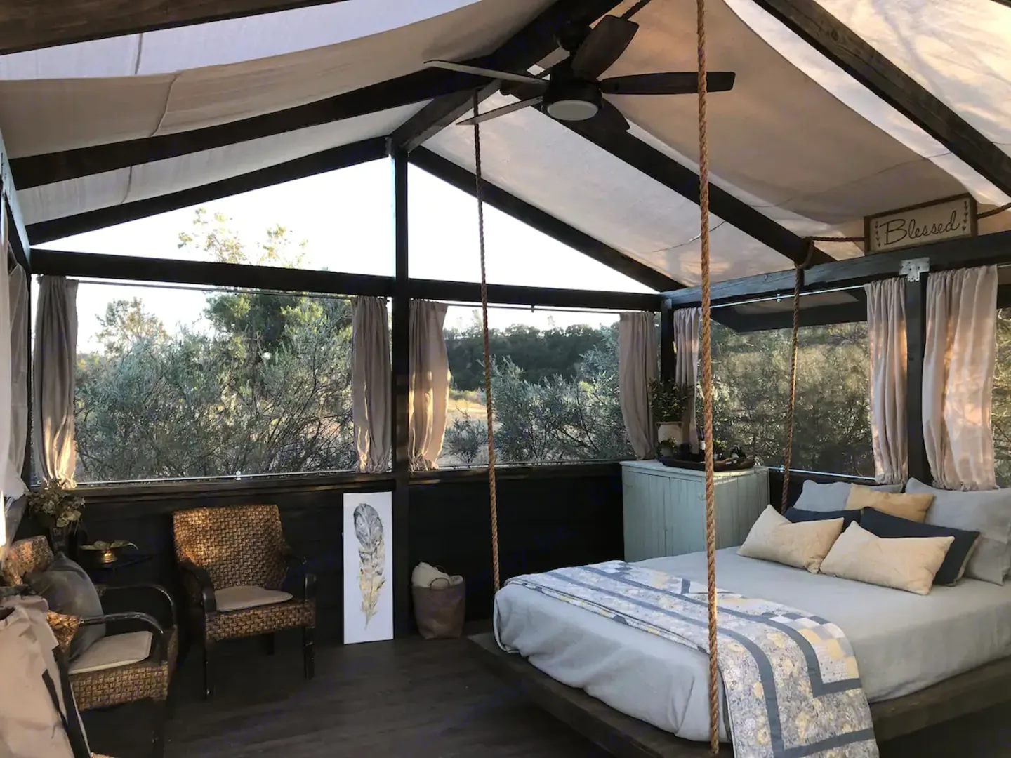 Luxury tent for rent in California