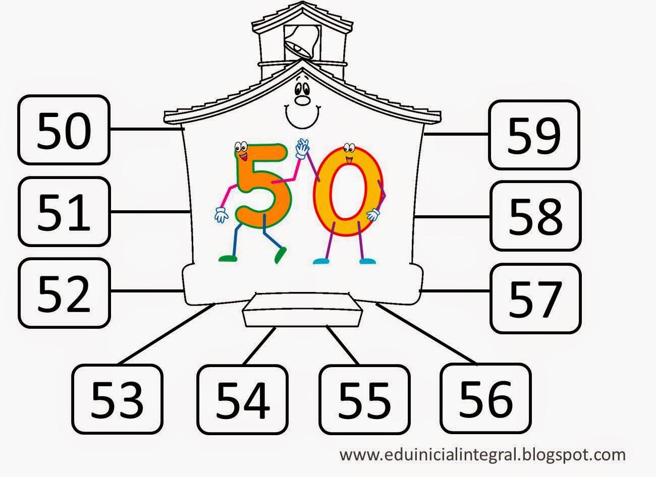 Resultado de imagen de numeros de la familia  50 numeros