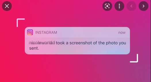 Does Instagram Notify When You Screen Record A Story Or DM - screenshot