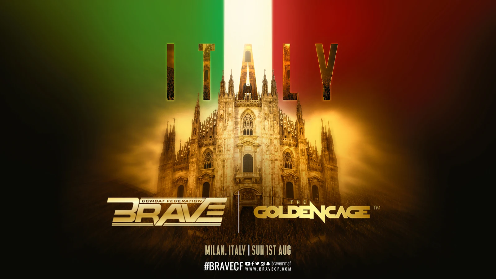 BRAVE CF Milan Official Banner