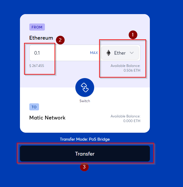 How to move funds to Polygon (Matic) network - Binary Assets