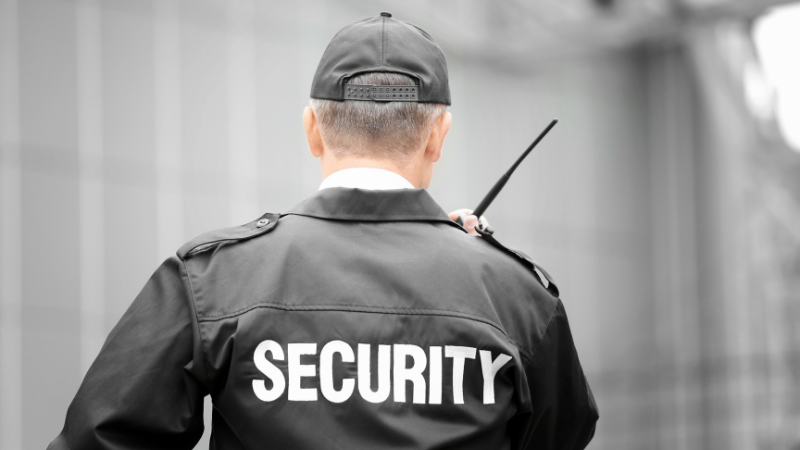 image of security guard