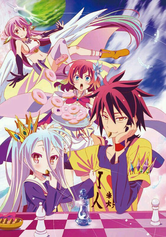 No Game No Life Anime Review | Pinnedupink.com