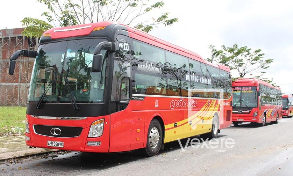 Xe Quốc Đạt từ Đà Nẵng đi Dak Nông