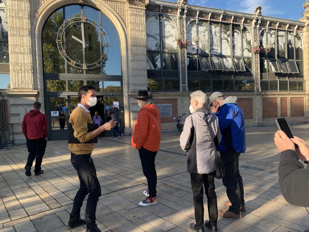 Anjodi excursion to Narbonne included shopping in the market