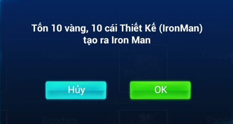 cap do sao cua Tank Iron Man trong game BangBang Mobile