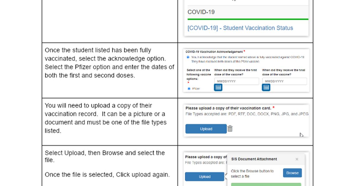 PowerSchool Portal - COVID Forms
