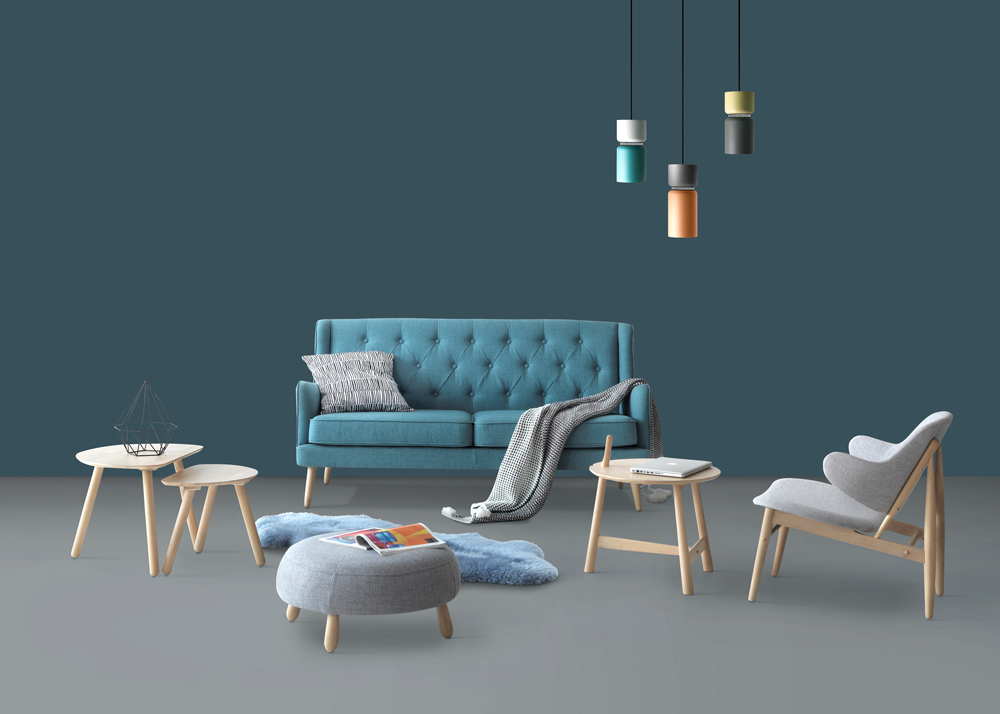 北歐極簡風格裝潢－客廳與沙發設計