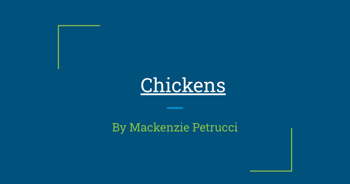CLICK Here-Chickens by MP