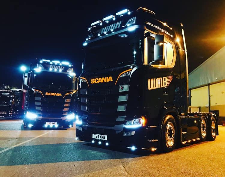 New Scania Series Joins Wmb Fleet Wmb Logistics