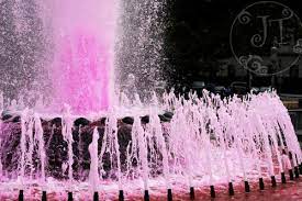 Pink Water Fountain | Pink life, Go pink, Pink inspiration