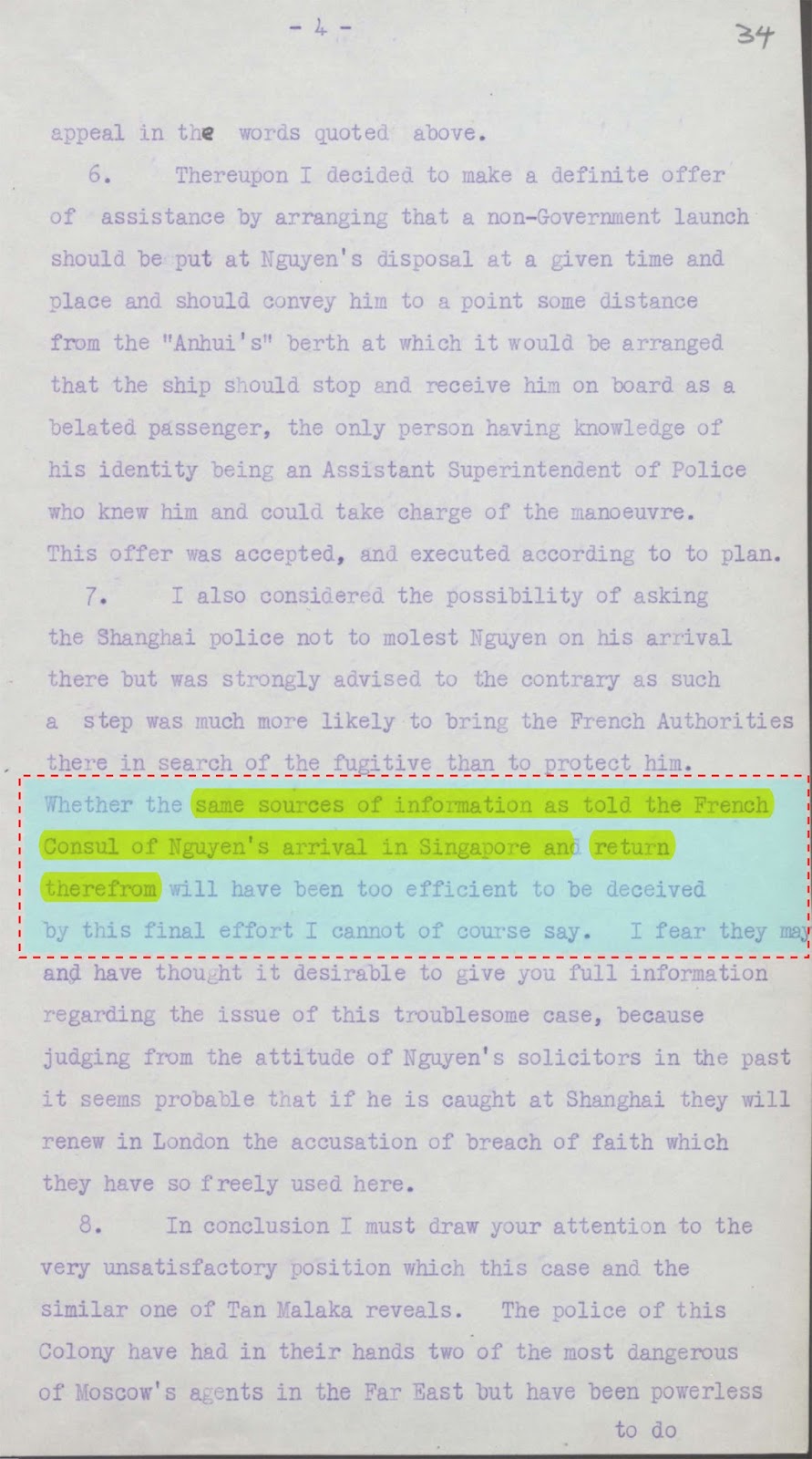 Trang 4 Letter from Peel with highlight - CO_129_539_035.jpg