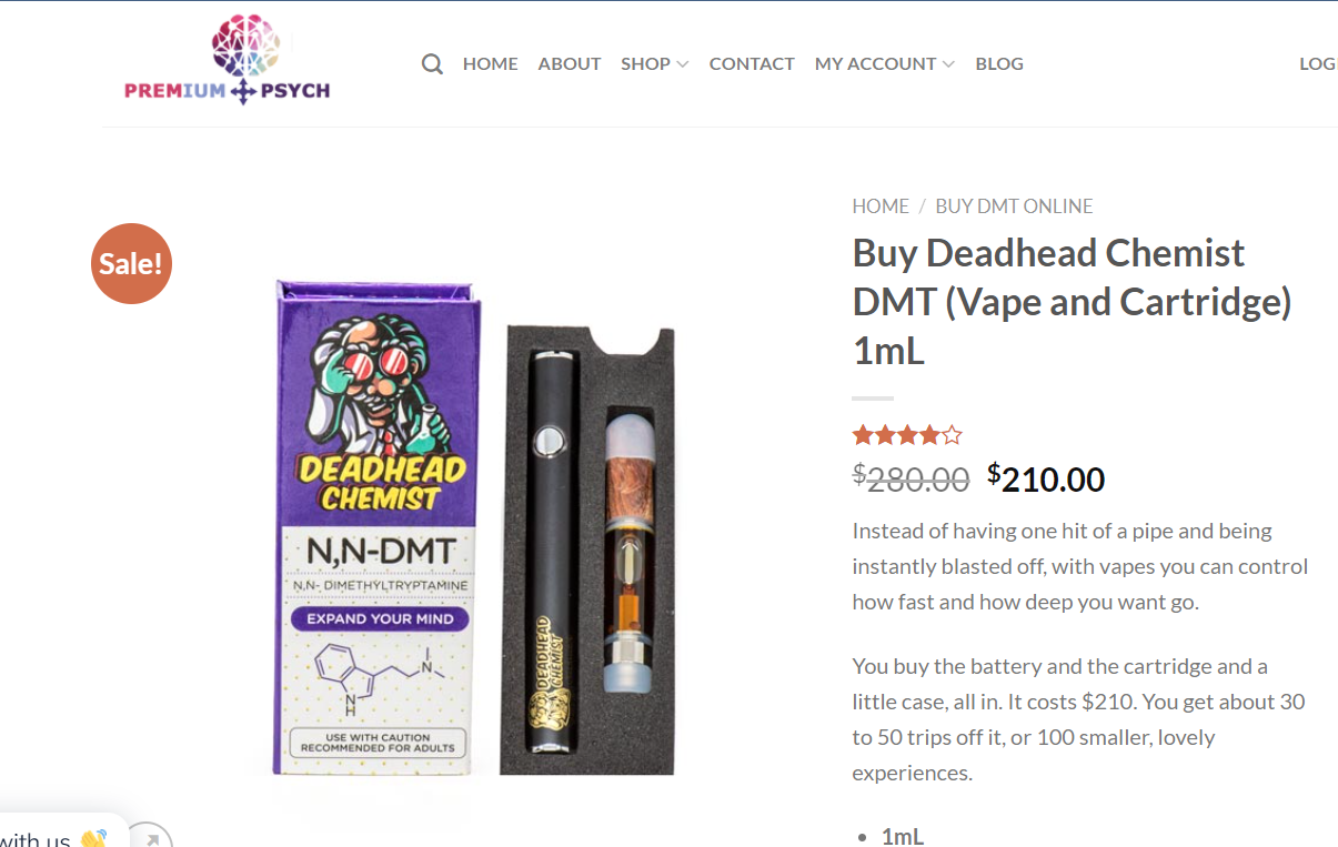 DMT Vape Pen Patent Illustrates Big Problem in Psychedelics Industry