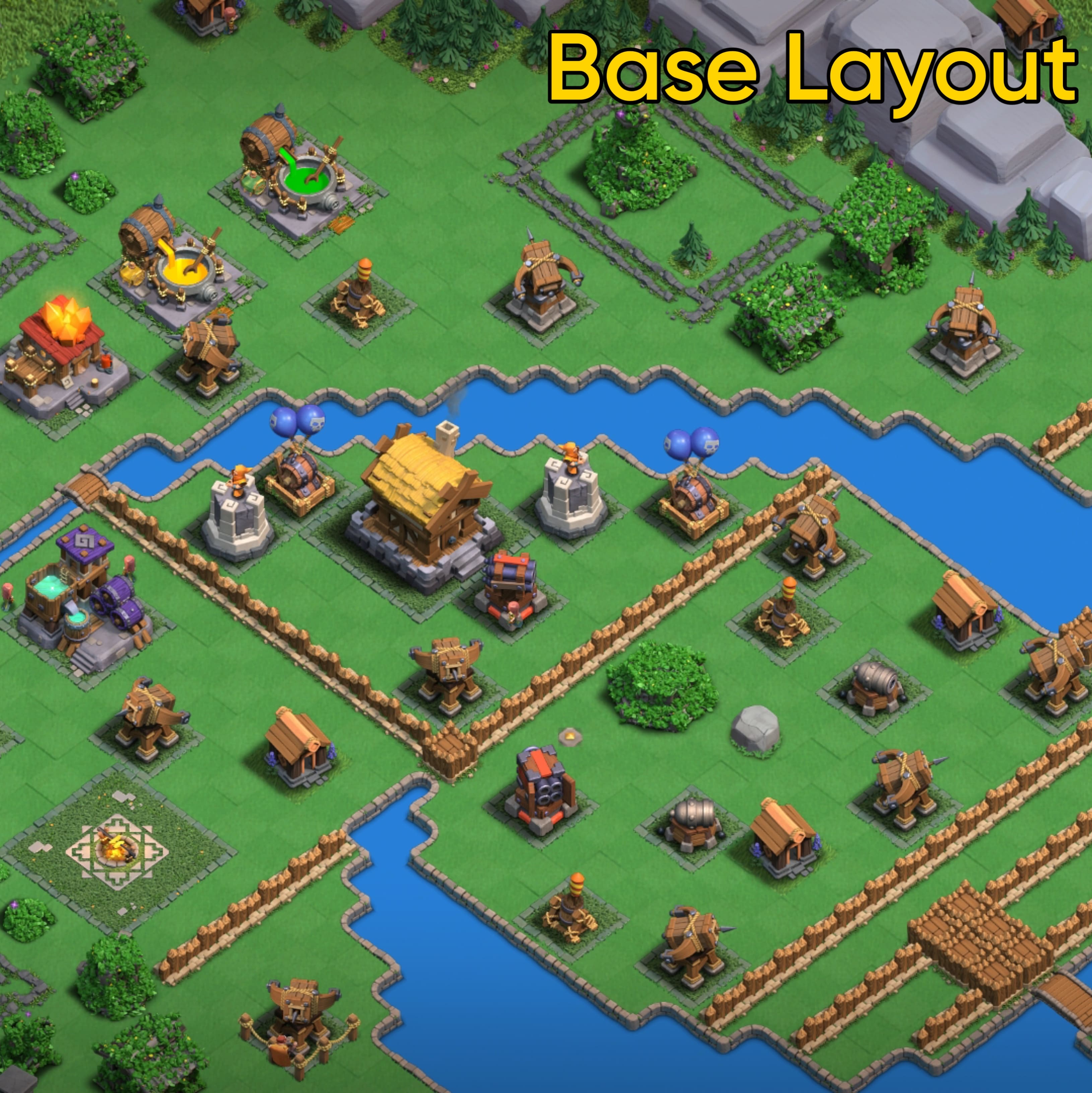 best clan capital base layout
