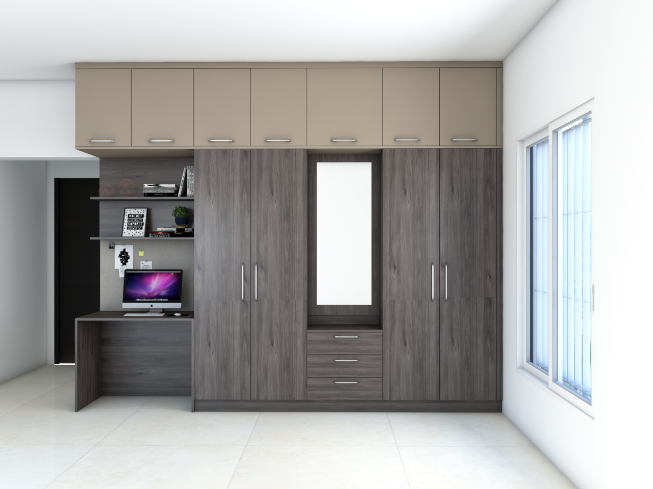 Wardrobe Designs for Small Bedroom | Interwood | Modular Kitchen ...