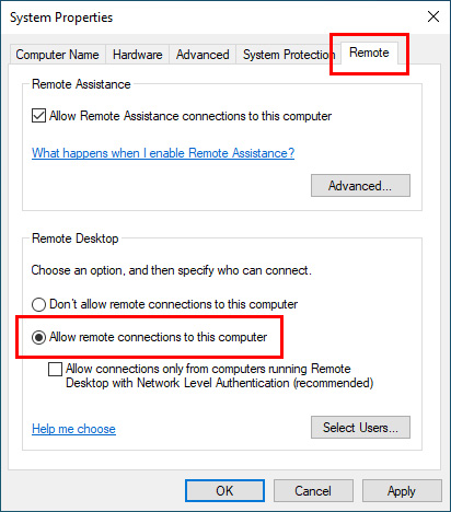 رنامه‌ی Remote Desktop Connection در ویندوز 10 و 11