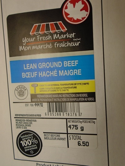 Your Fresh Market - Lean Ground Beef - 475grams