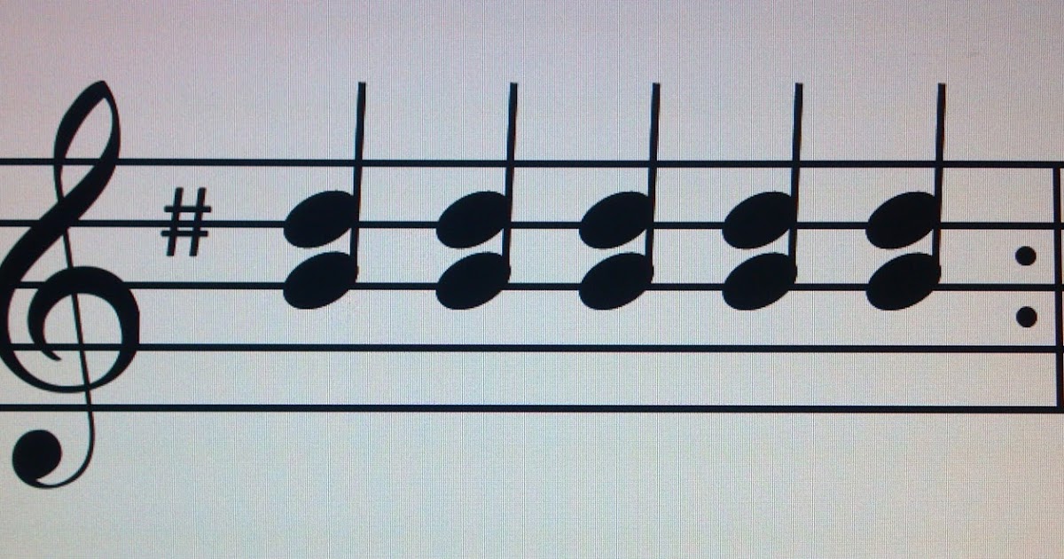 Busy Signal Music Notation