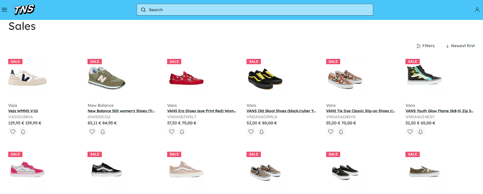 Thenextsole | Sneakers Search Engine