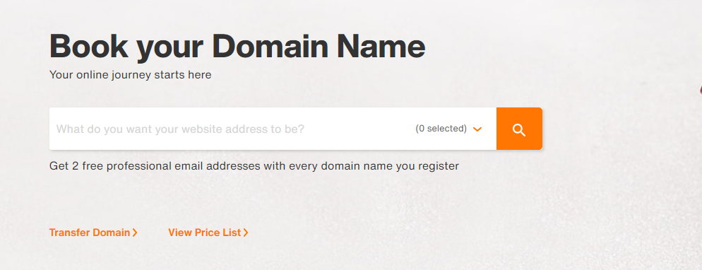 How to register a domain on BigRock