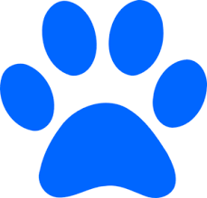 Image result for blue paw print clipart