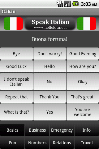Speak Italian apk