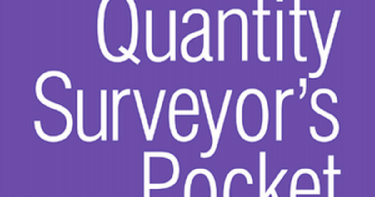 quantity surveyors pocket book.pdf - Google Drive