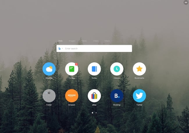 Best New Tab Chrome Extensions: infinity New Tab