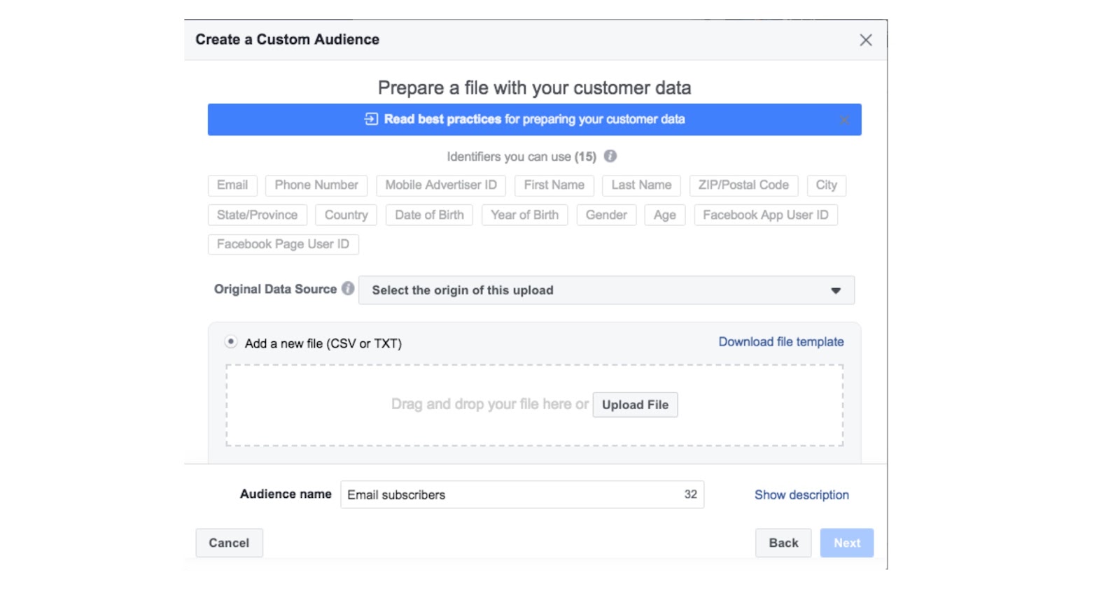ad targeting and ad type 