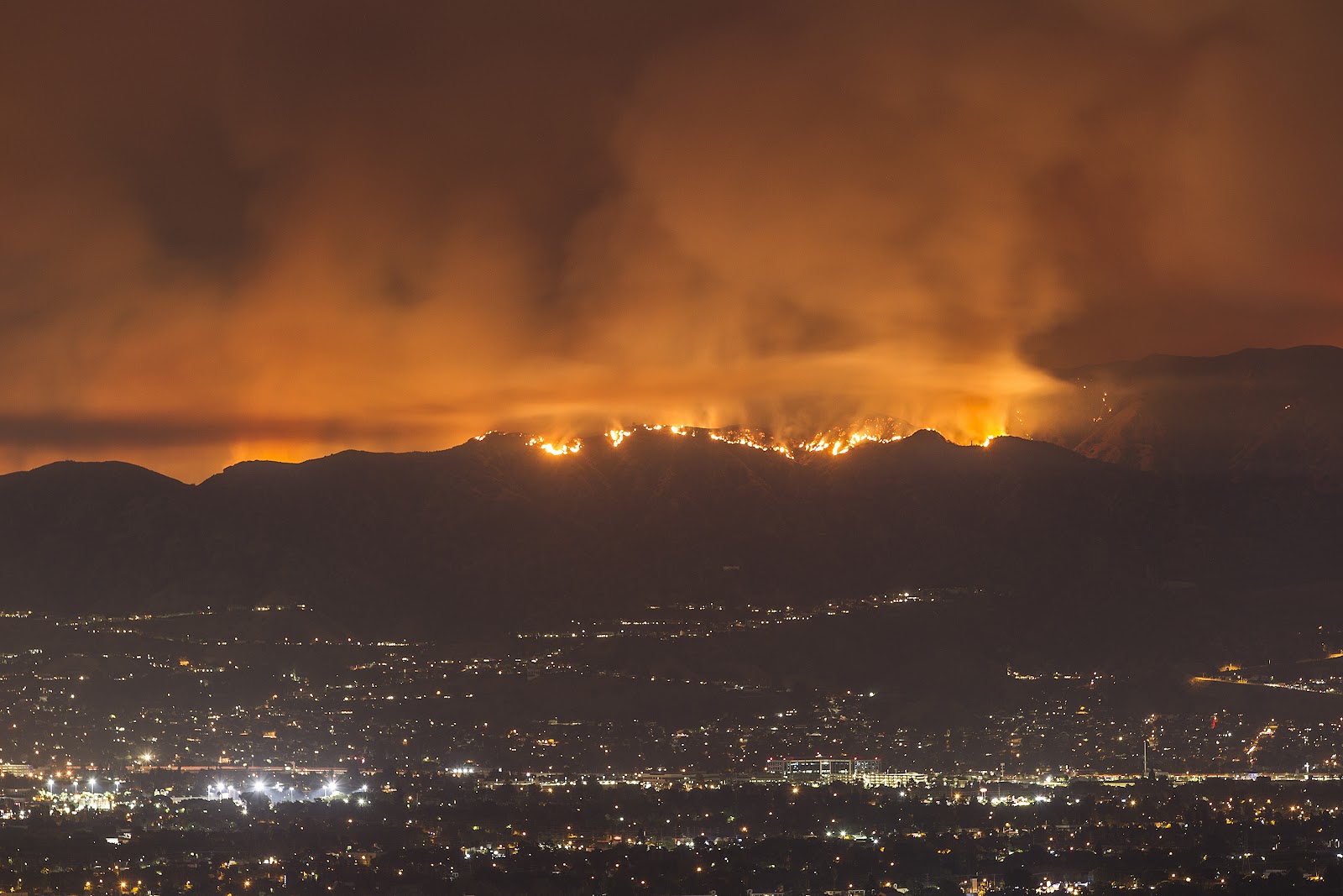 devastating wildfires in CA