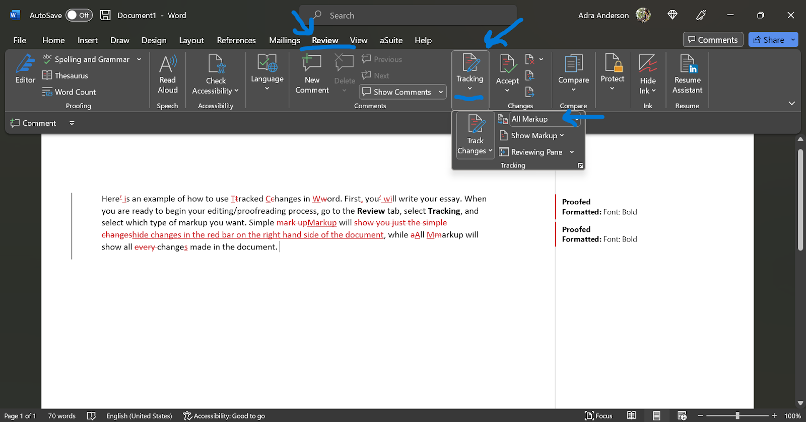 How to Proofread With Microsoft Word | Proofed's Writing Tips