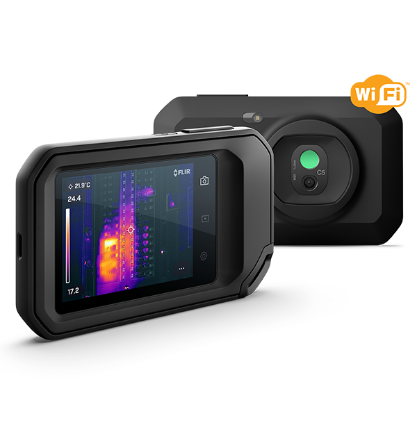 FLIR compact thermal imaging camera
