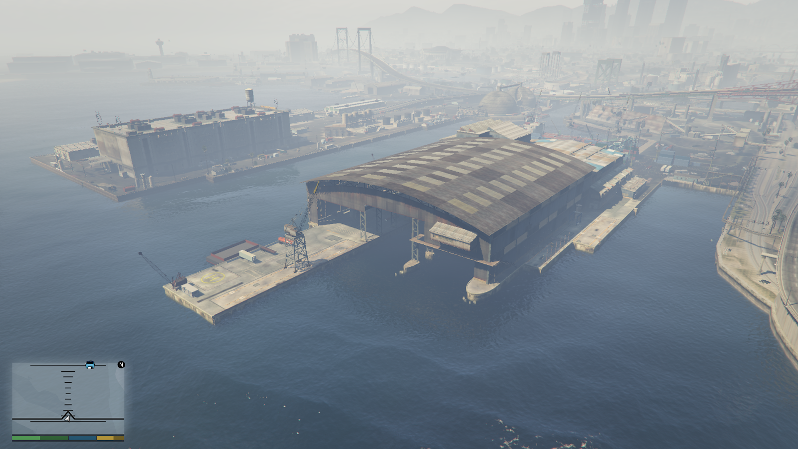 Los Santos Naval Port In GTA 5