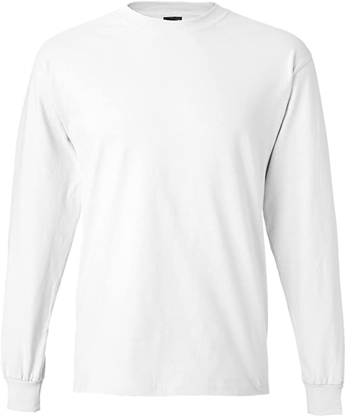 Hanes Men's Long-Sleeve Beefy-T Shirt (Pack of 2)