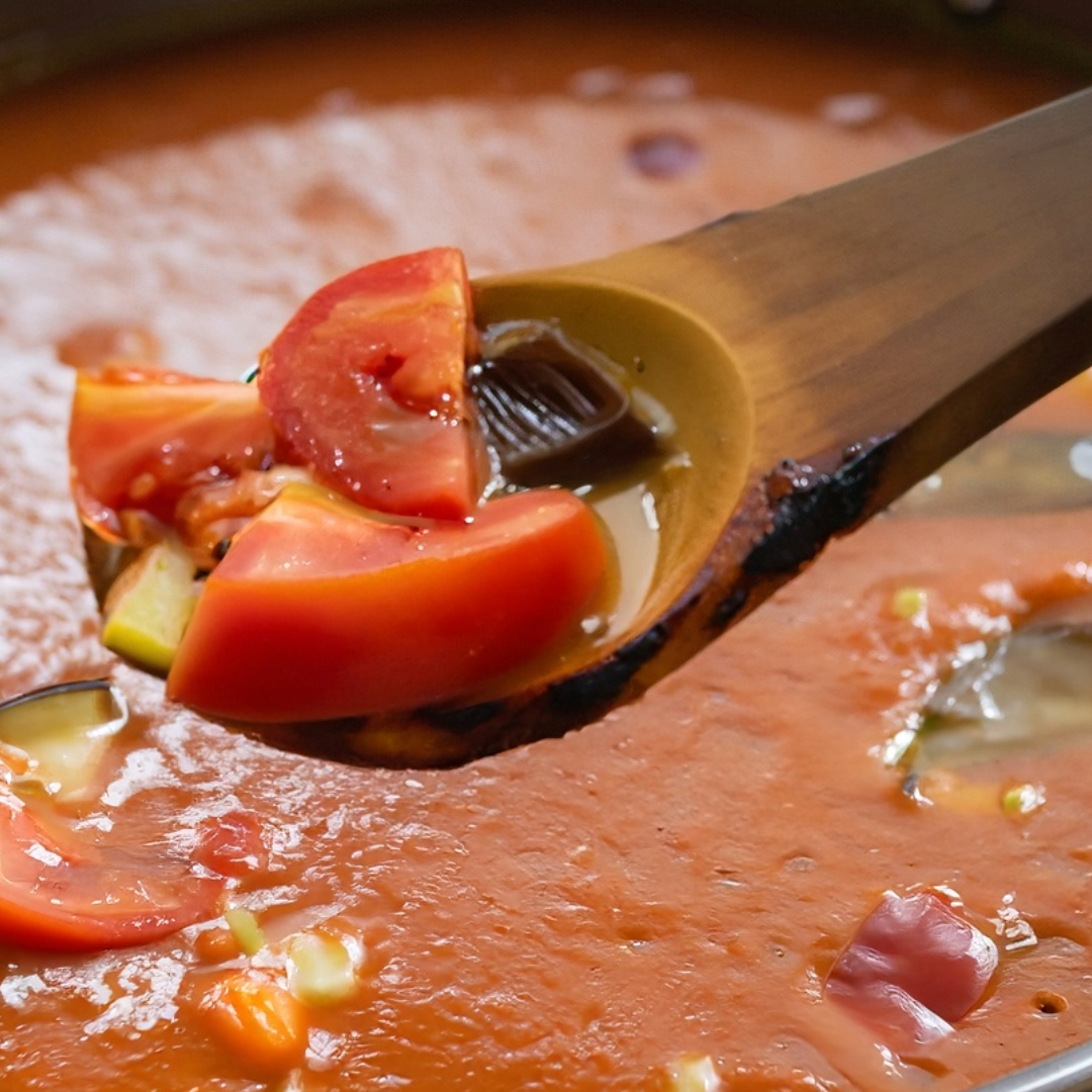  tomato and eggplant soup