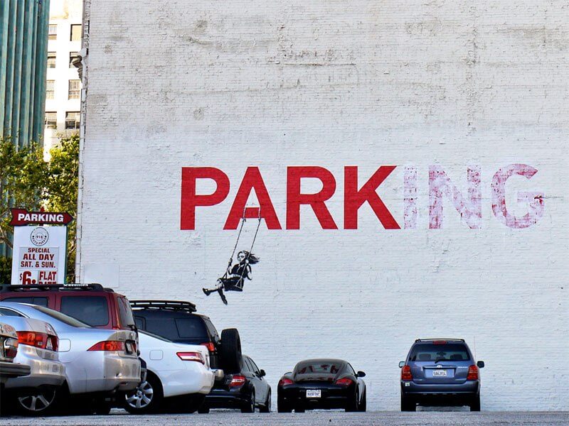 Banksy, Parking.