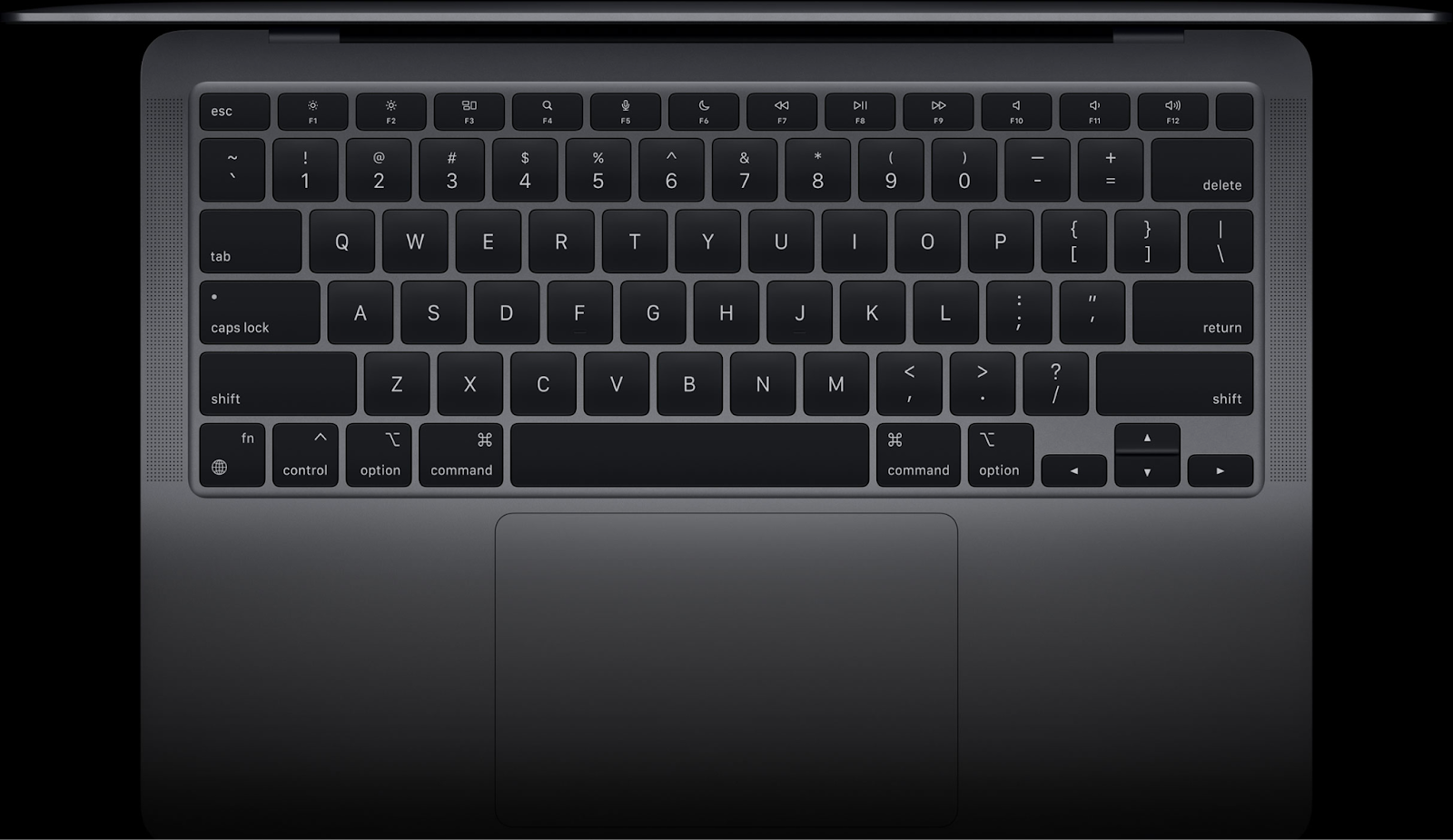 Magic Keyboard trên MacBook Air M1 mang lại nhiều thuận tiện cho người dùng.