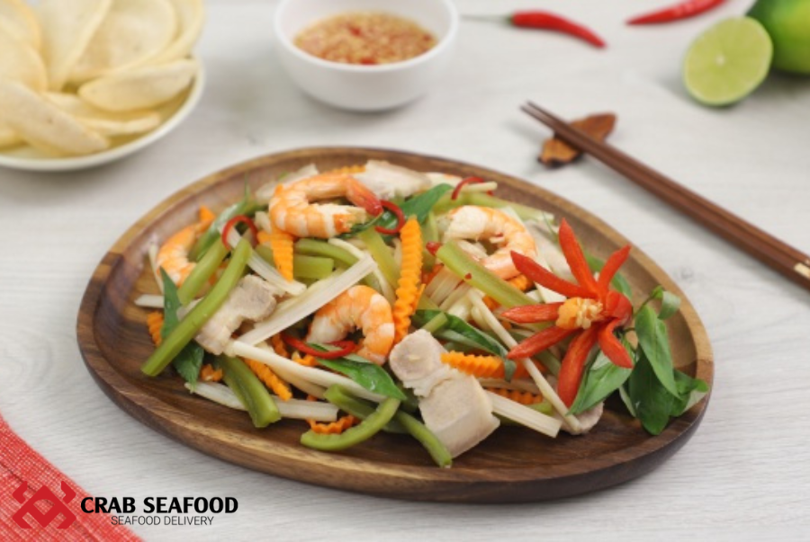 Cách Làm Gỏi Hải Sản Ngon Mà Bạn Phải Biết - Crab Seafood