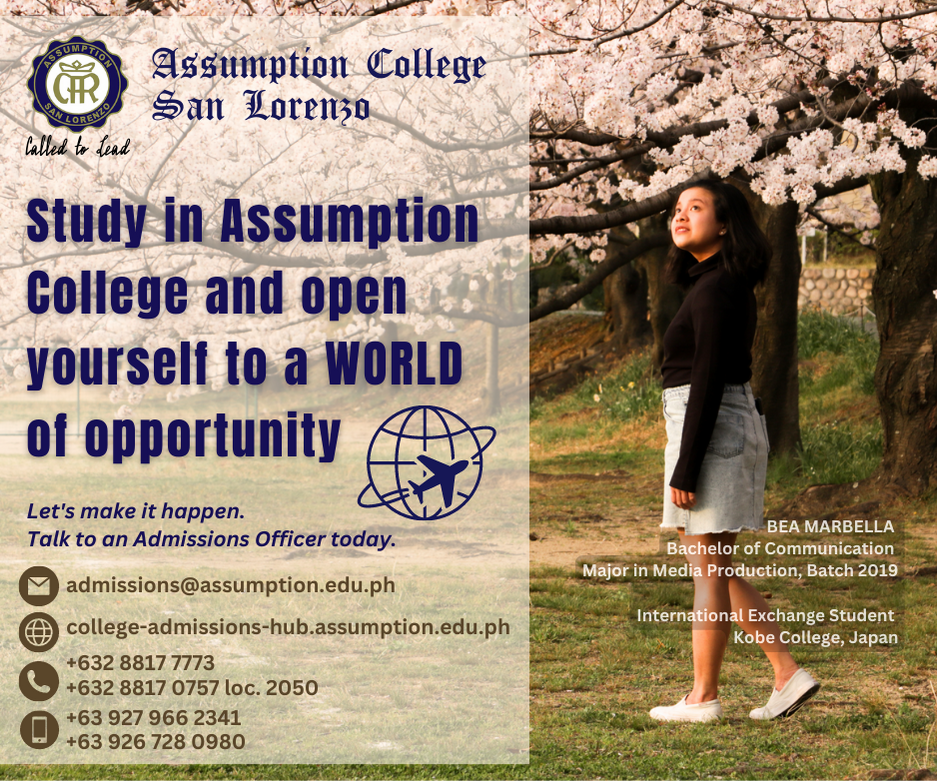 Assumption College's international exchange programAssumption College's international exchange program