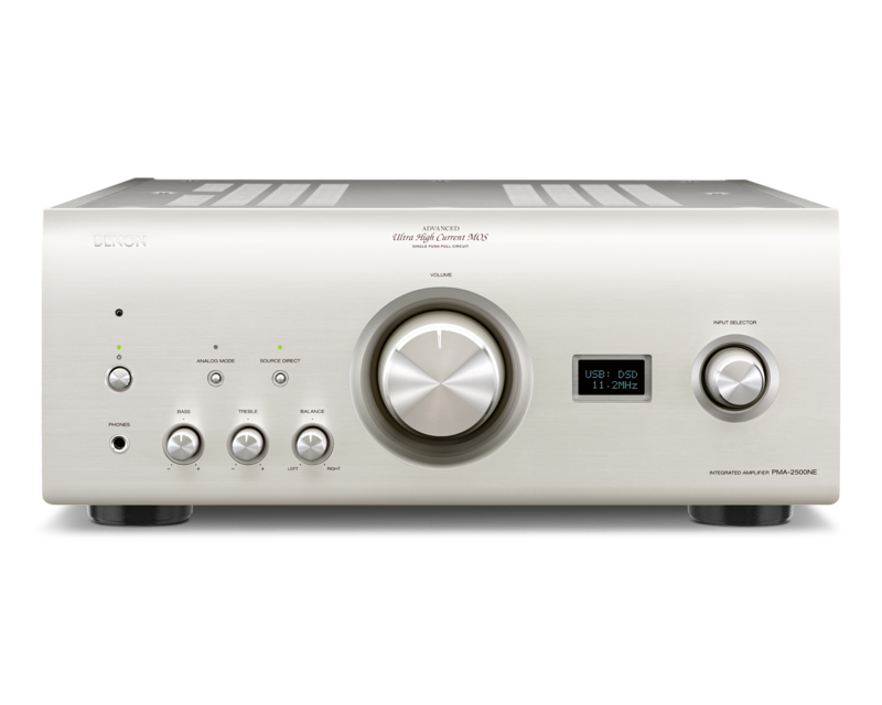 Amply DENON PMA-2500NE hiệu suất cao, DAC giải mã cao cấp