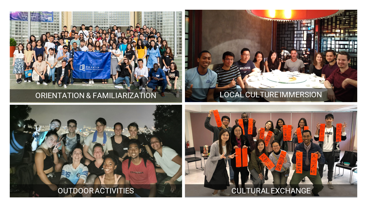 International student activities in Hong Kong Baptist University
