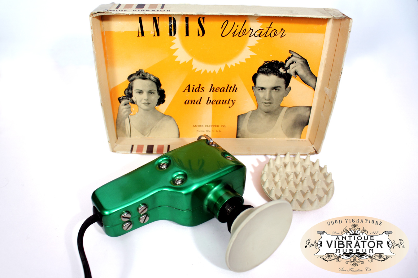 Andis Clipper Co. Vibrator from the 1940s