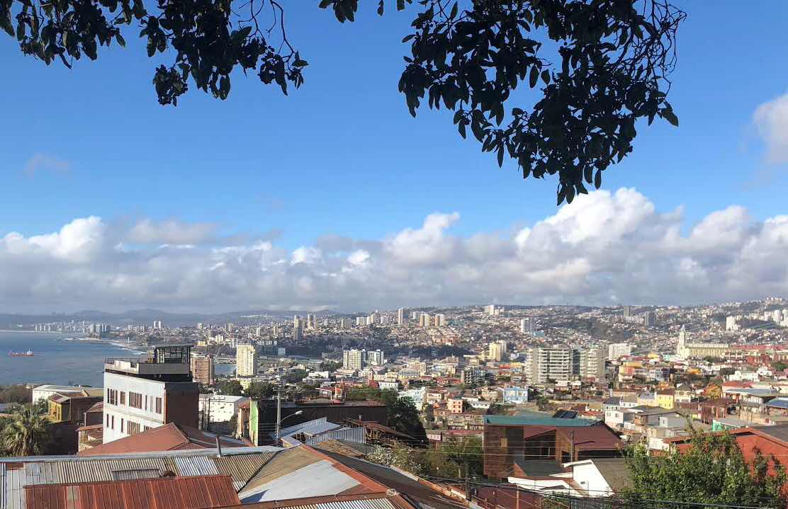 Enjoyed the beautiful bay and cityscape of Valparaíso, Chile (Source: Palmia Observatory)