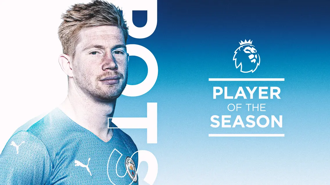 De Bruyne: Premier League Player of the Season