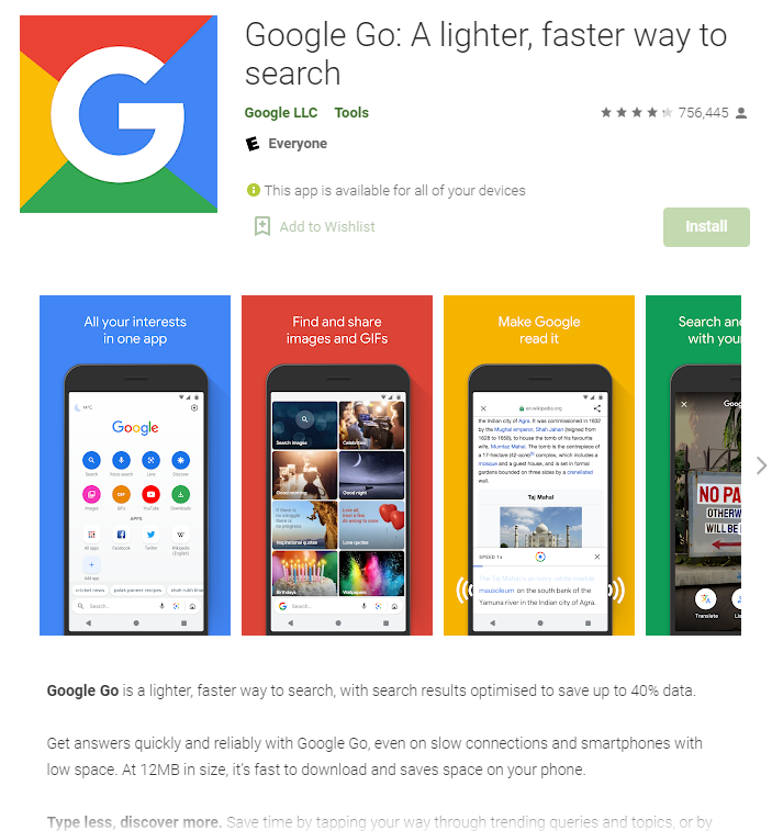 Google GoSearch
